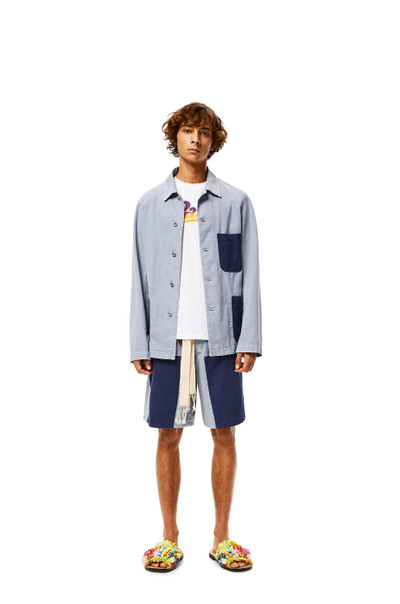 Loewe Patch shorts in cotton outlook