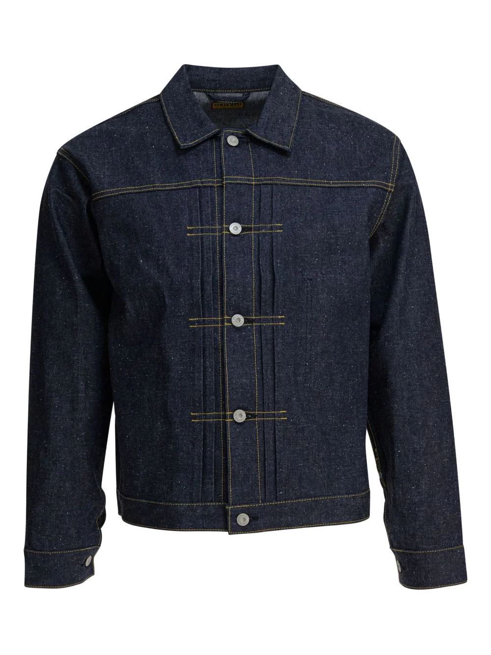 buttoned denim jacket - 1