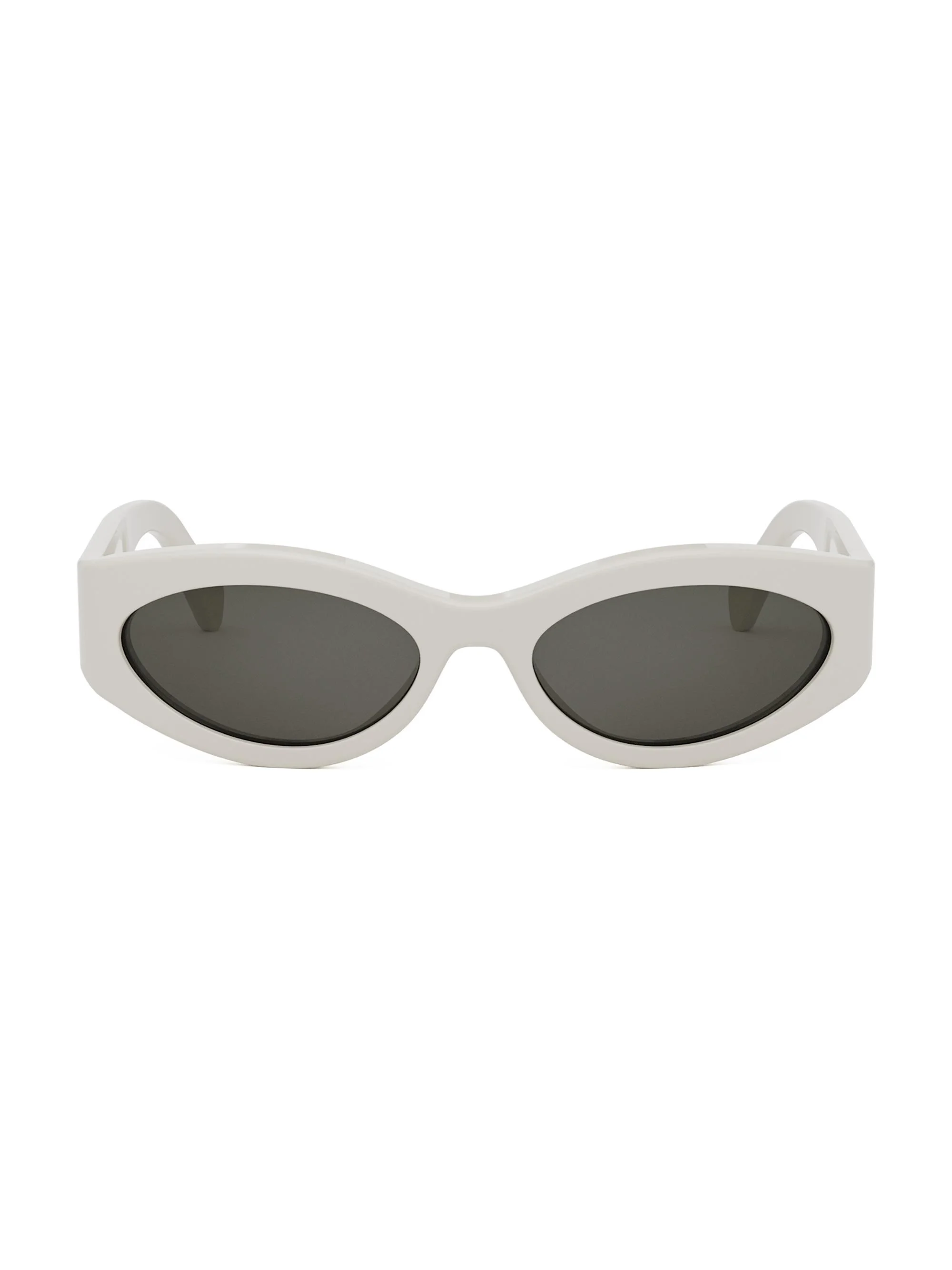 Men's Monochroms 56MM Geometric Sunglasses - Ivory Dark Grey - 1