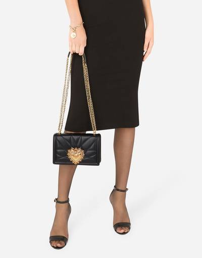 Dolce & Gabbana Medium Devotion bag in quilted nappa leather outlook