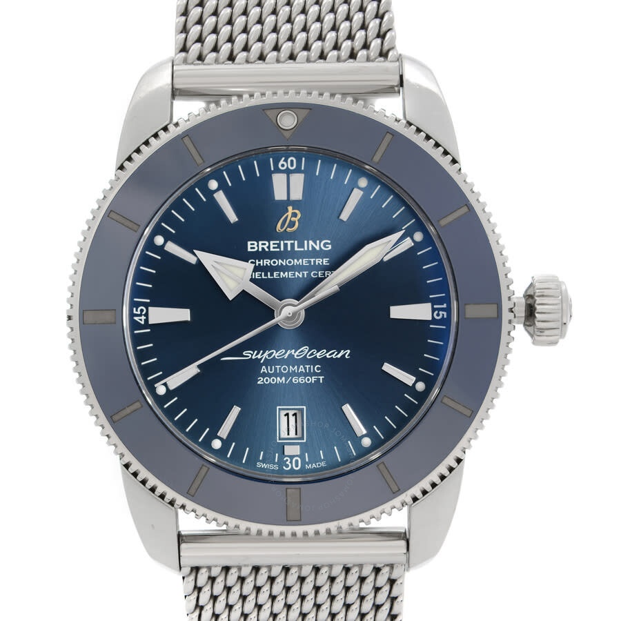 Pre-owned Breitling Superocean Heritage Automatic Chronometer Blue Dial Men's Watch AB2020161C1A1 - 2