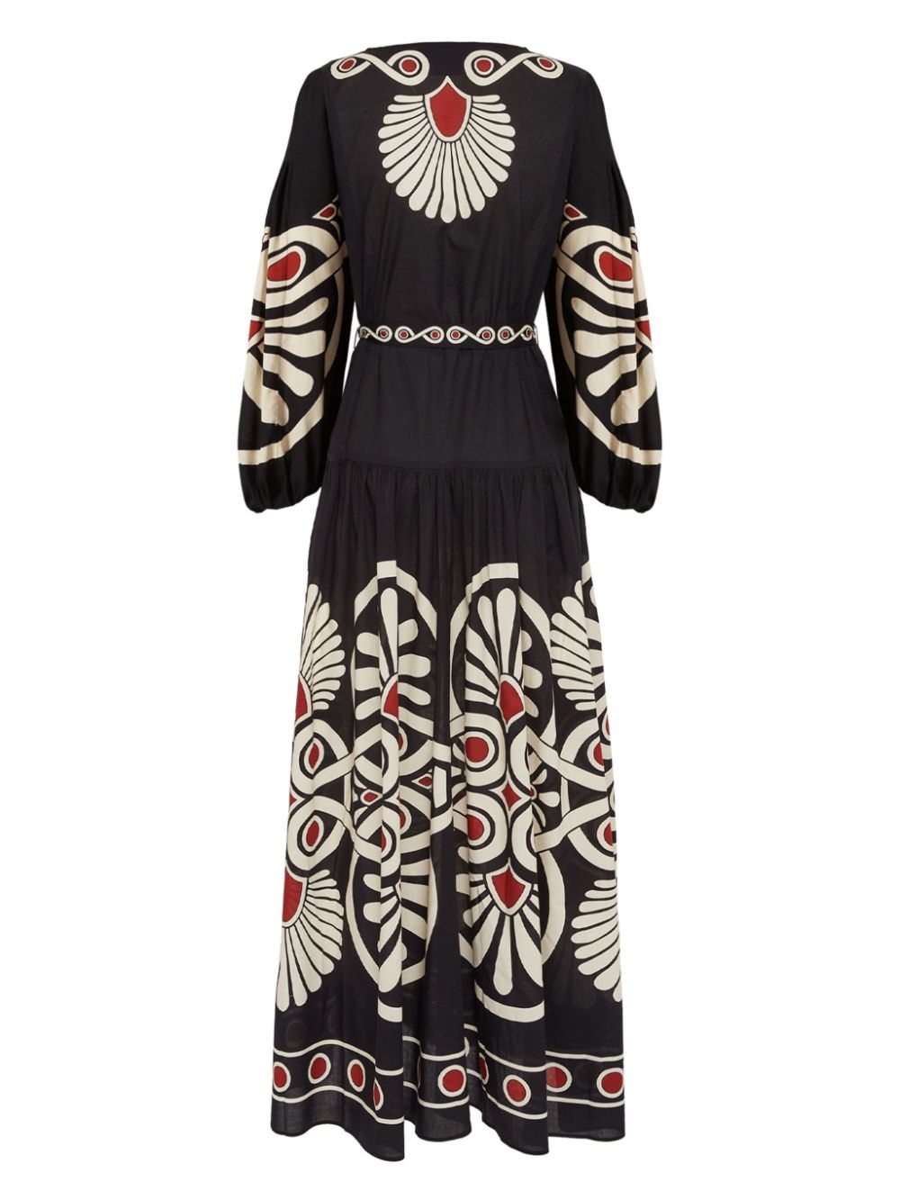 Viviana geometric-print dress - 5