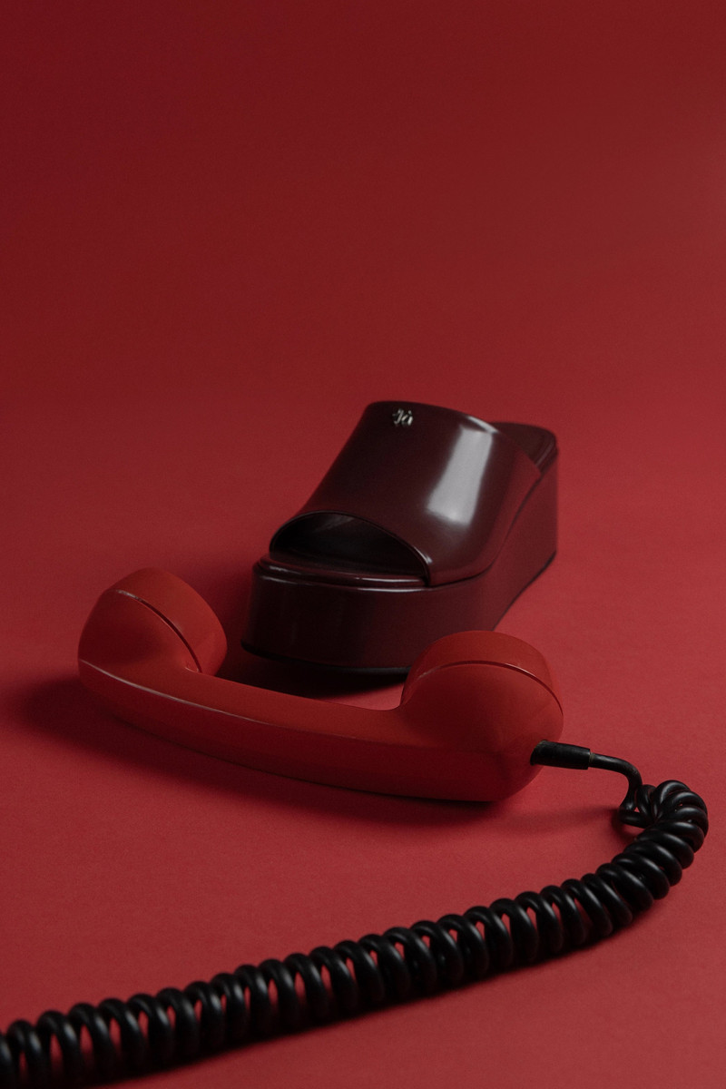 Larroudé Charli Box Mule In Burgundy Leather outlook