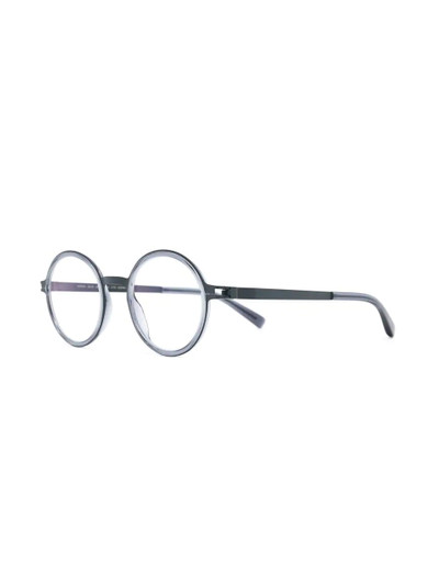 MYKITA matte-finish round-frame glasses outlook