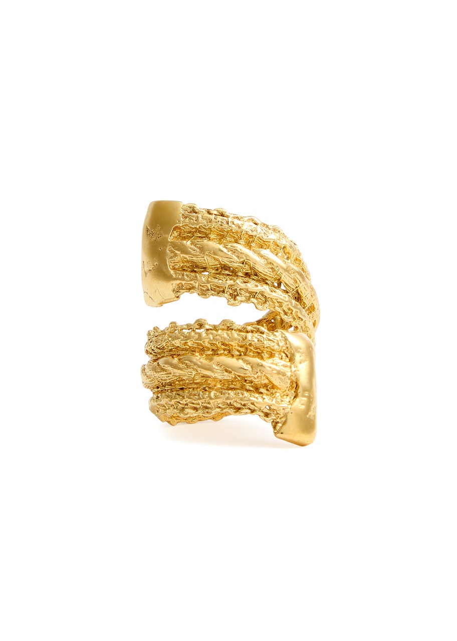 Ysso Aella 24kt Gold-plated Ring - 1