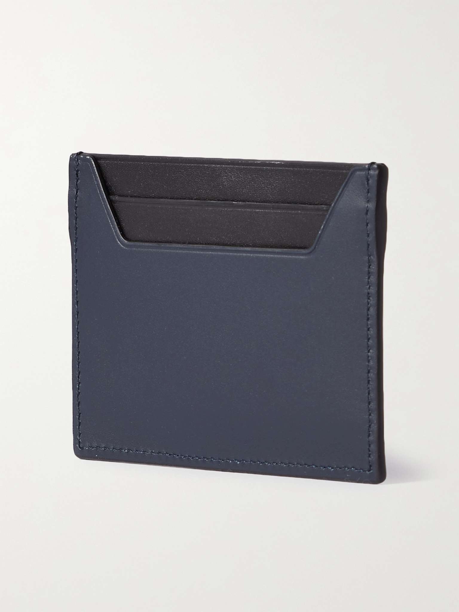 Logo-Debossed Leather Cardholder - 3