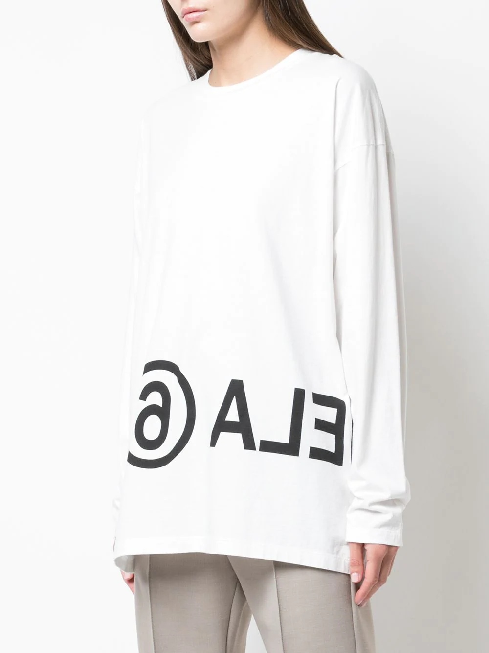 logo long-sleeved T-shirt - 3