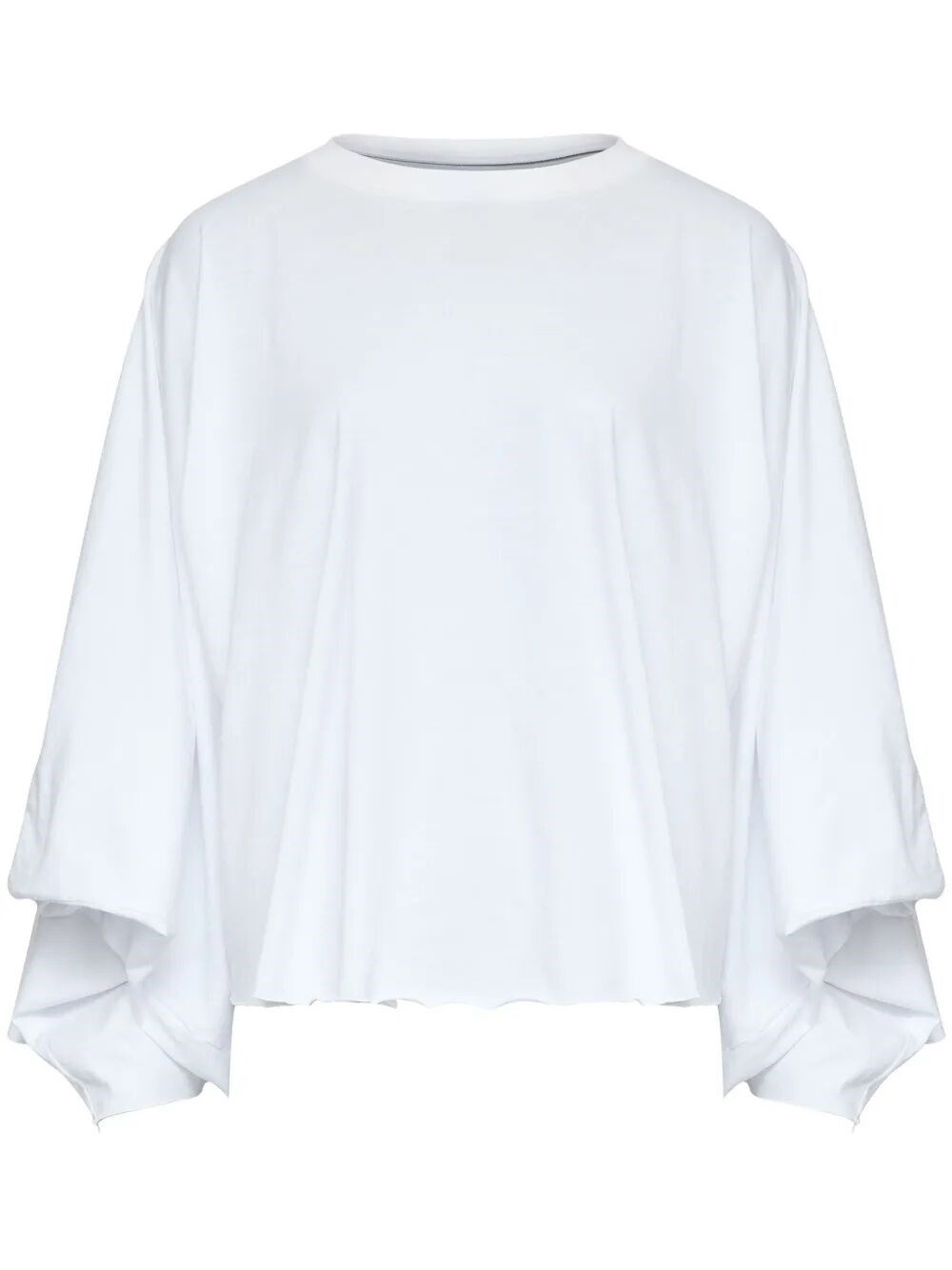 The LONG SLEEVED TOP, a stunning piece from the renowned brand MM6, is an essential addition to your - 1
