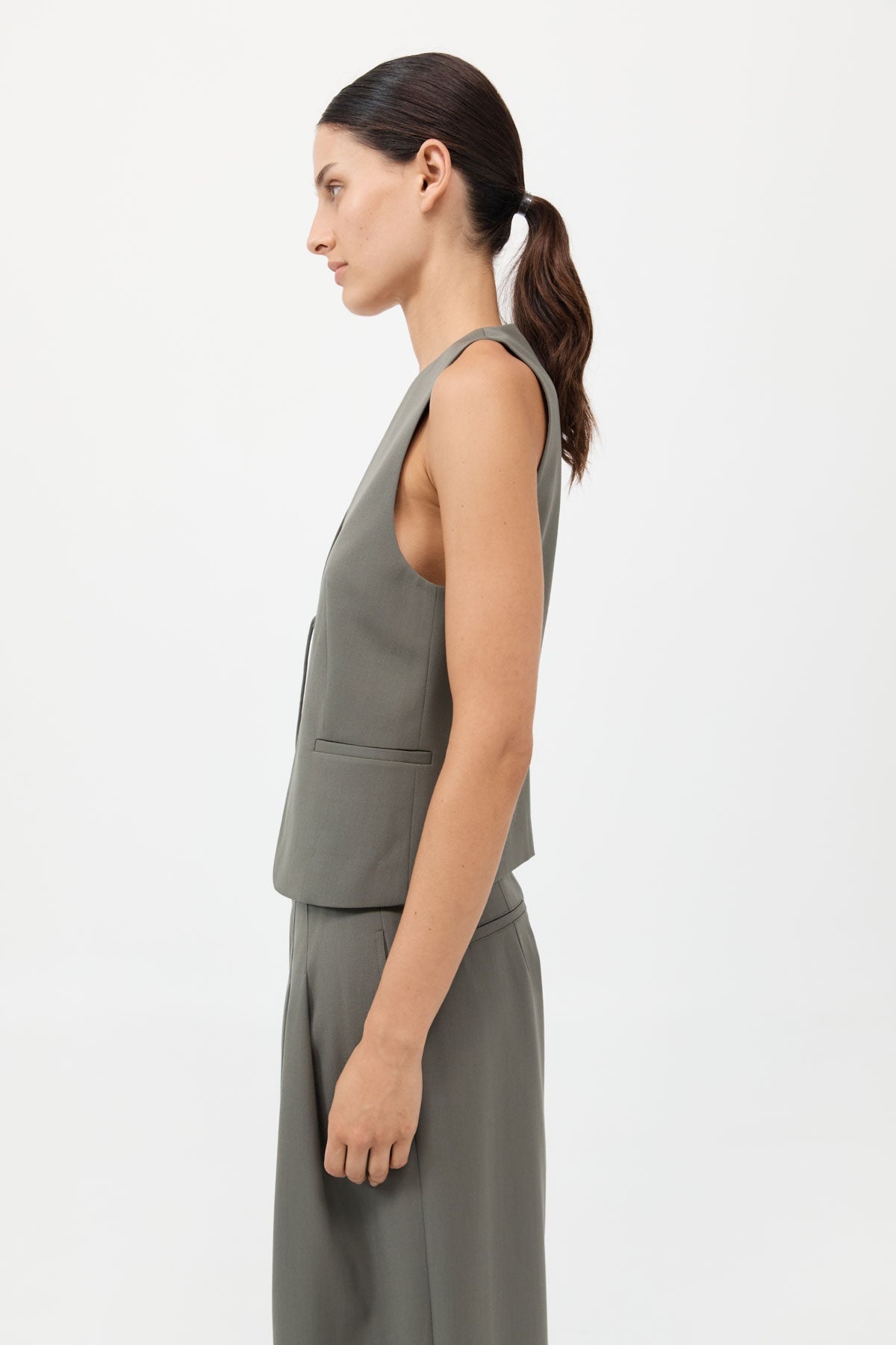Rouleau Vest - Smokey Olive - 4