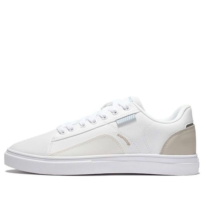 (WMNS) Li-Ning Classic Skateboarding Low 'White' AGCR480-8 - 1