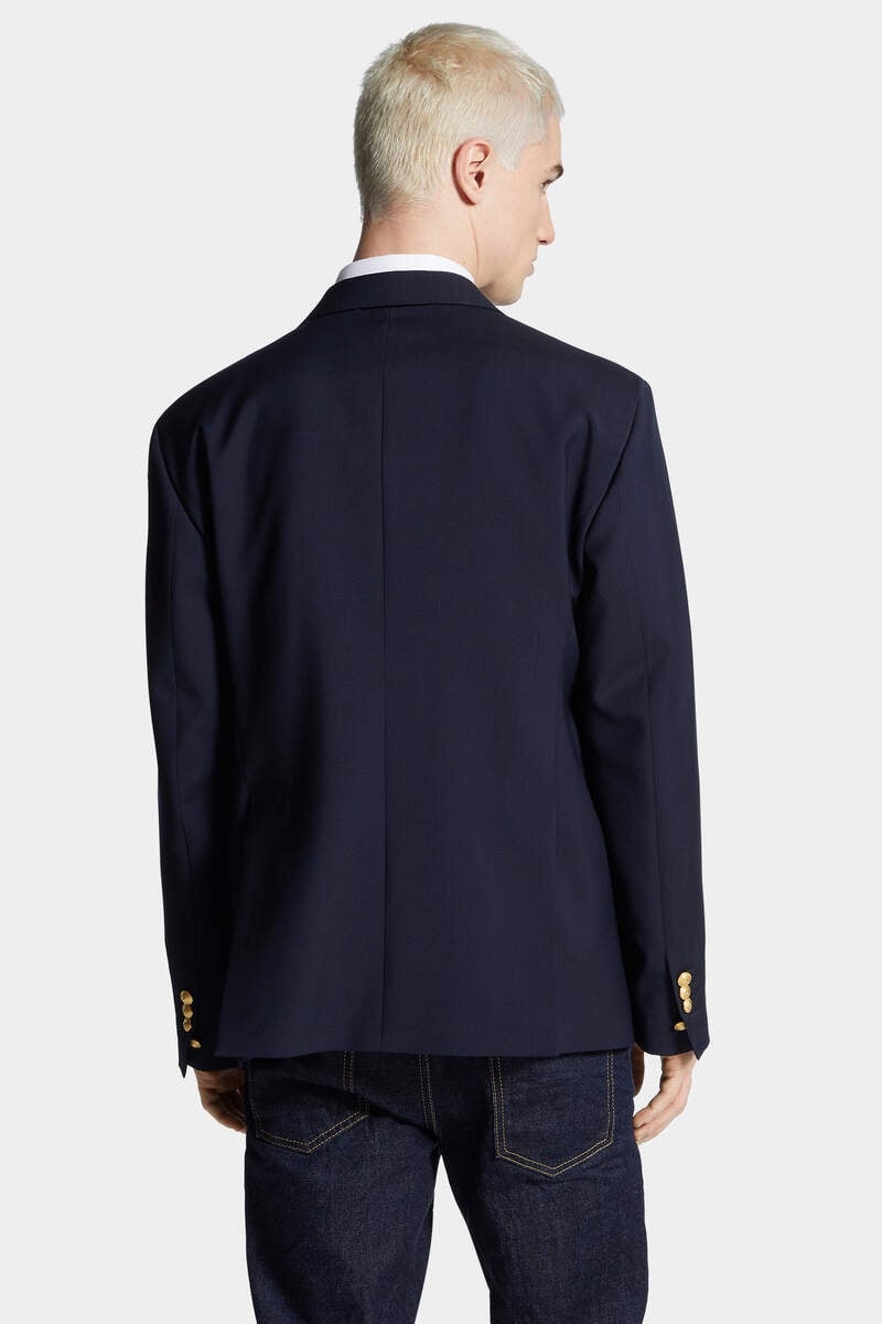RELAXED SHOULDER BLAZER - 4