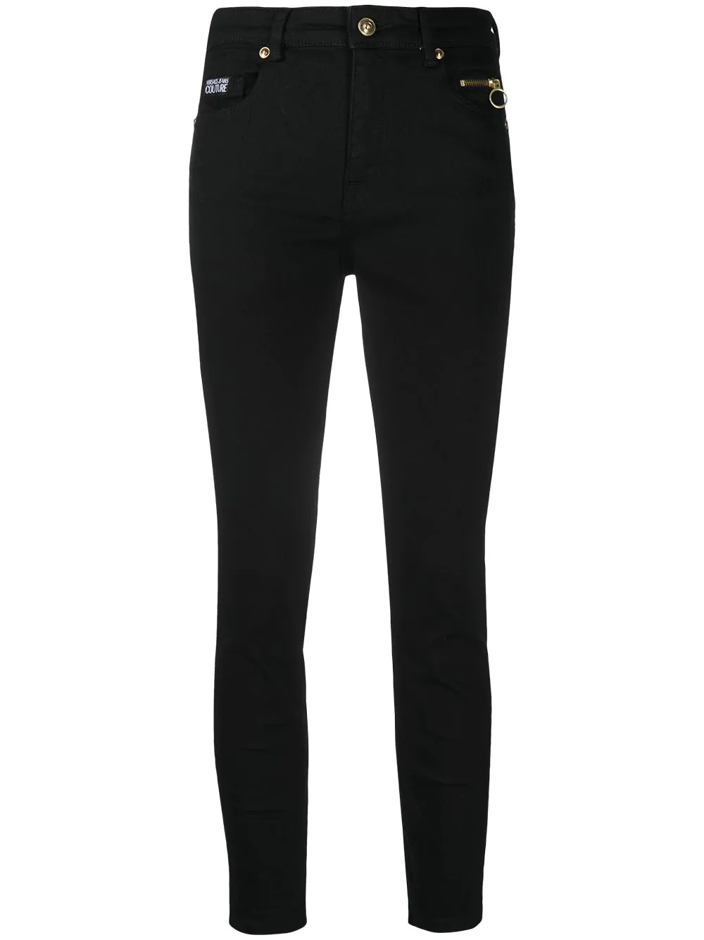 mid-rise skinny jeans - 1