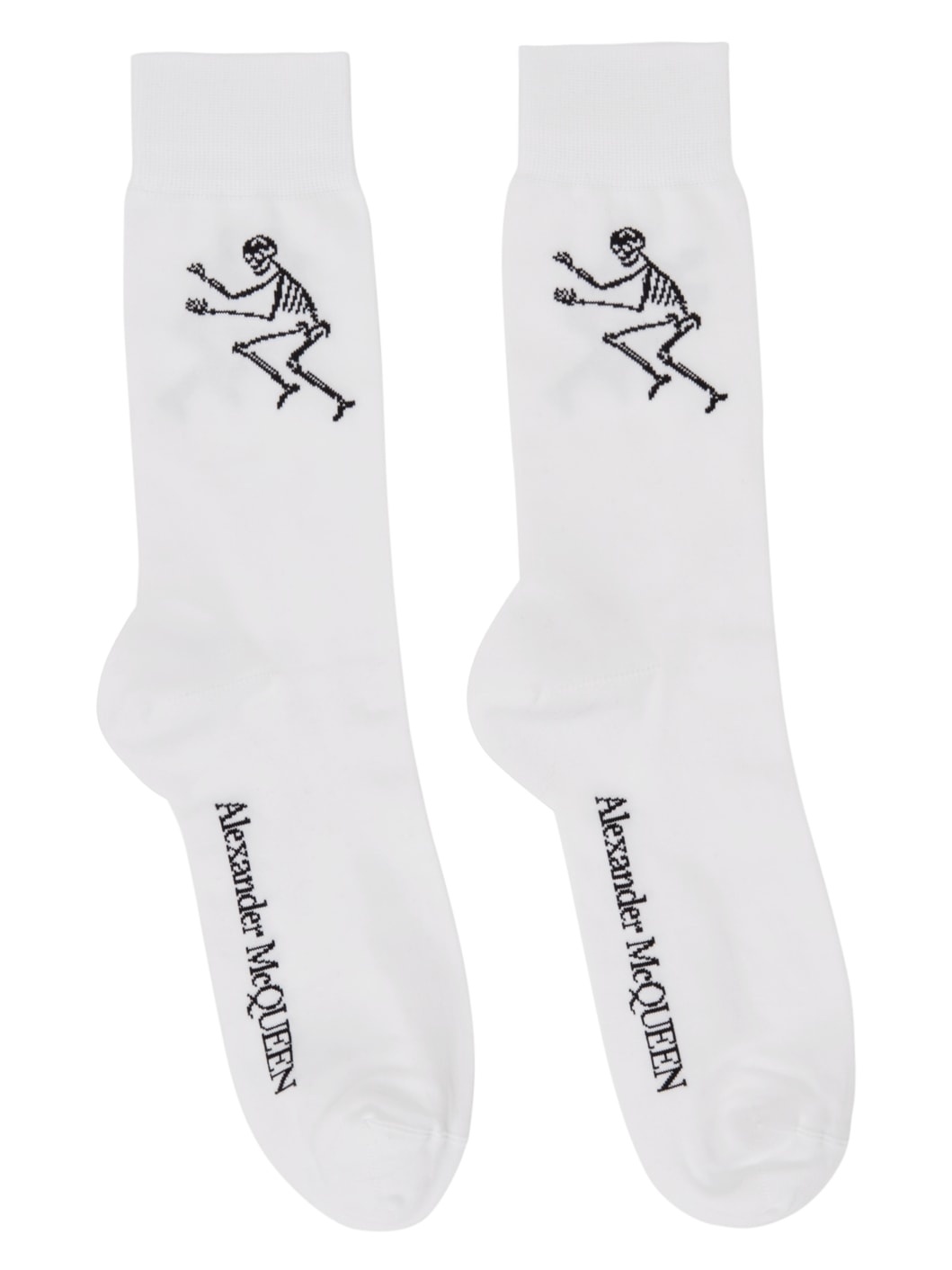 White Skeleton Socks - 1