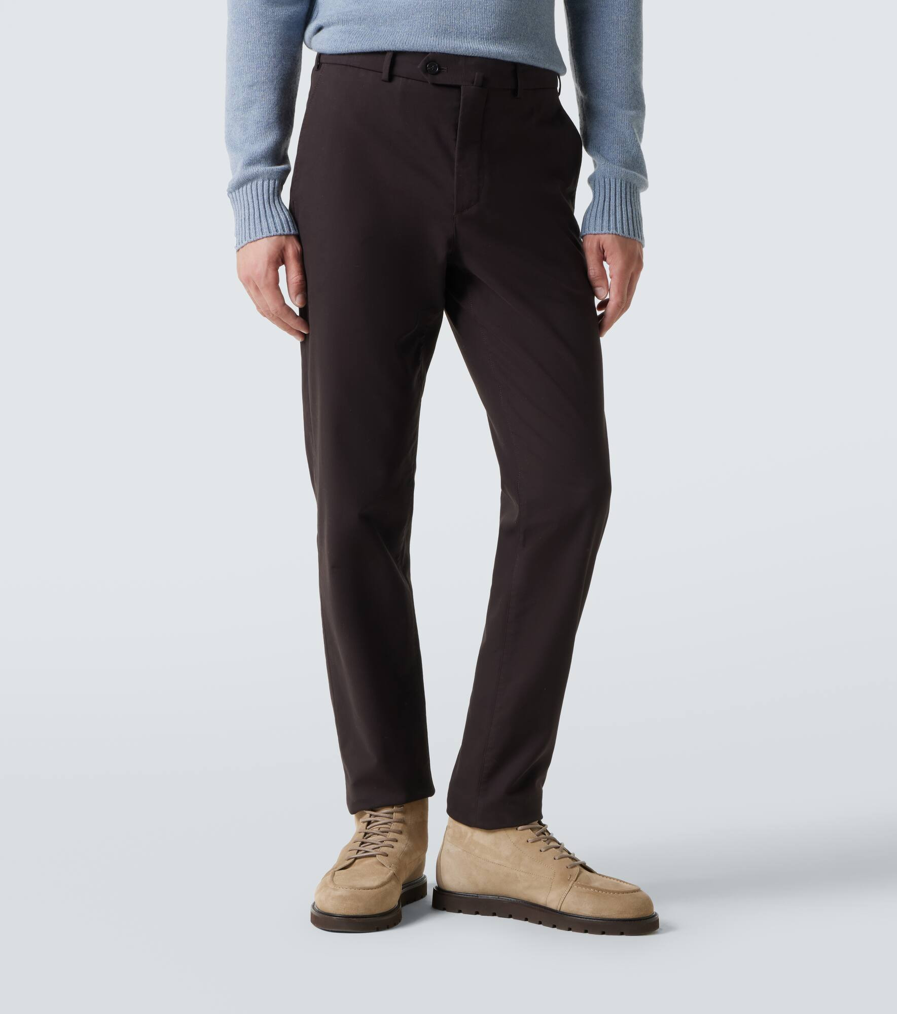 Carlo cotton-blend chinos - 3