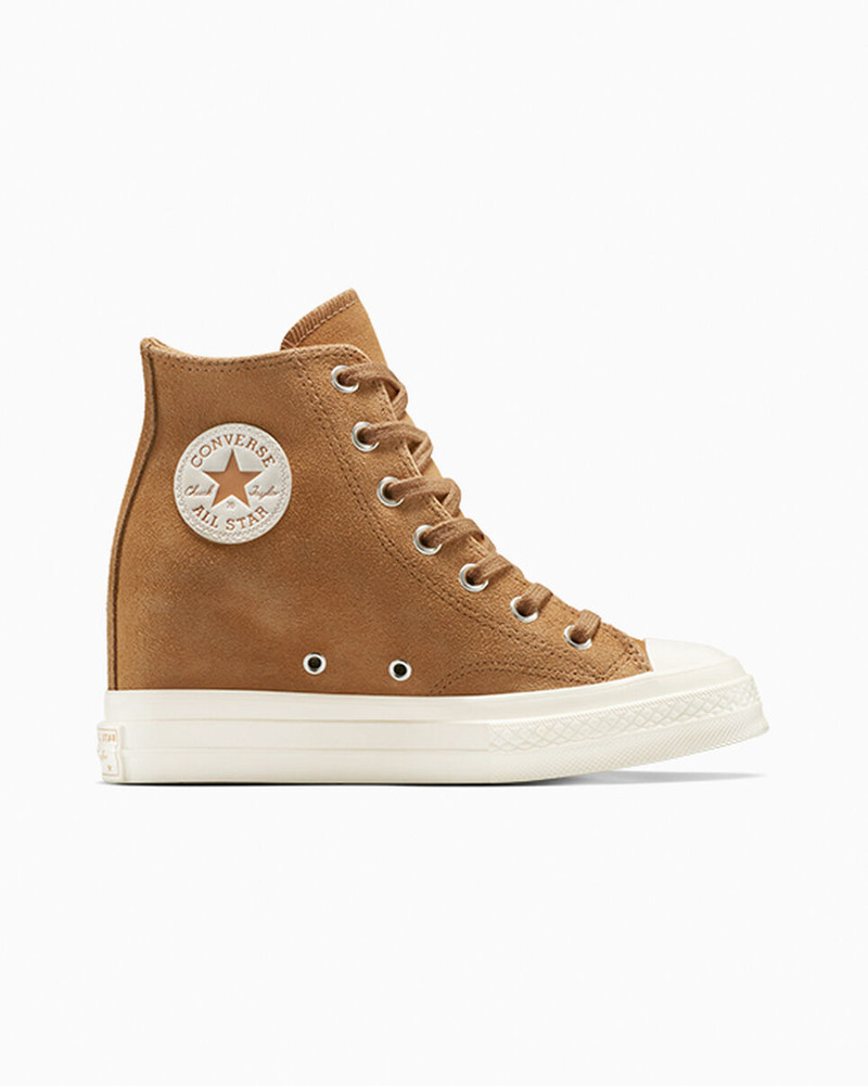Chuck 70 Wedge Platform Suede 1