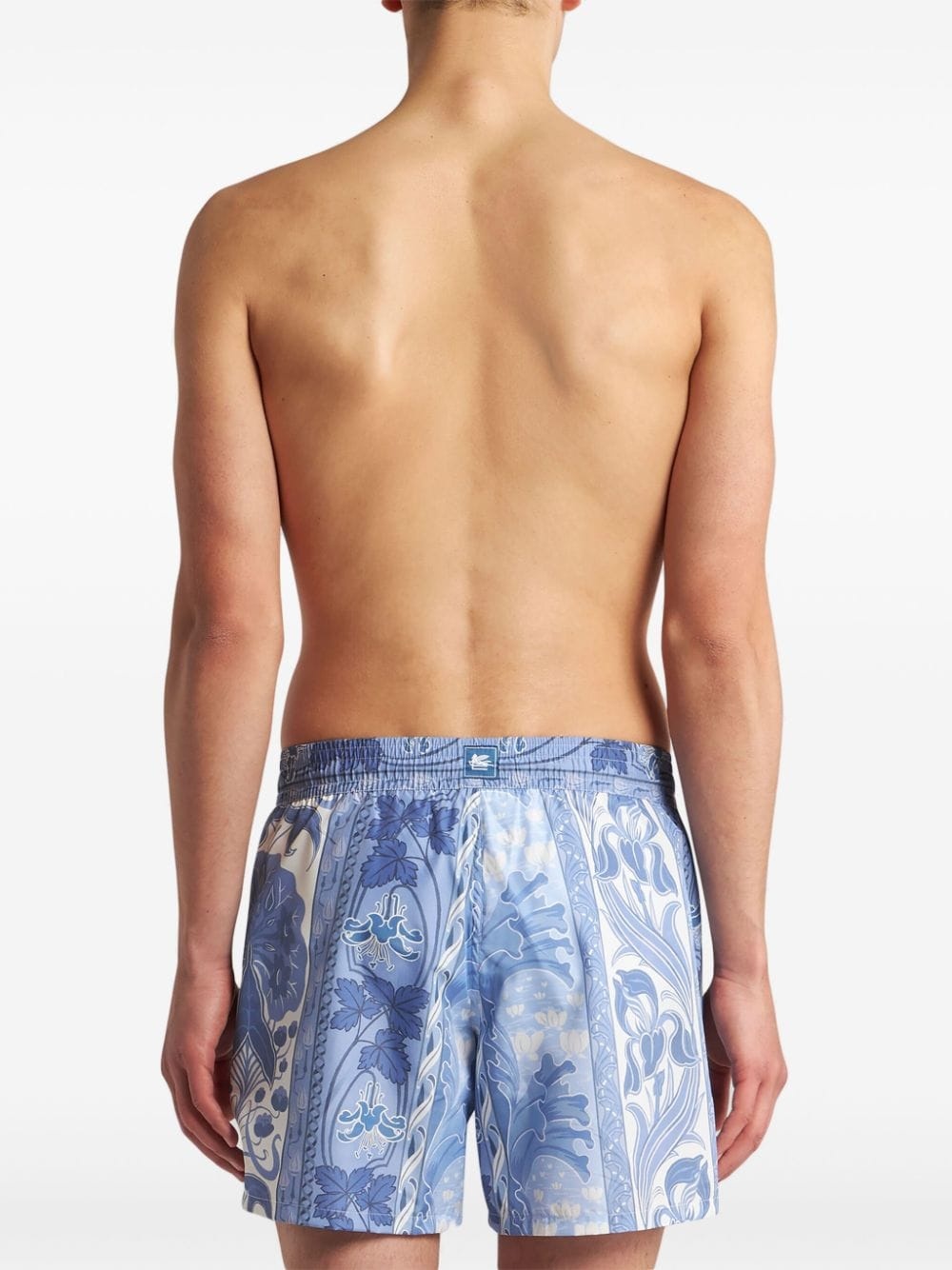 graphic-print swim shorts - 4