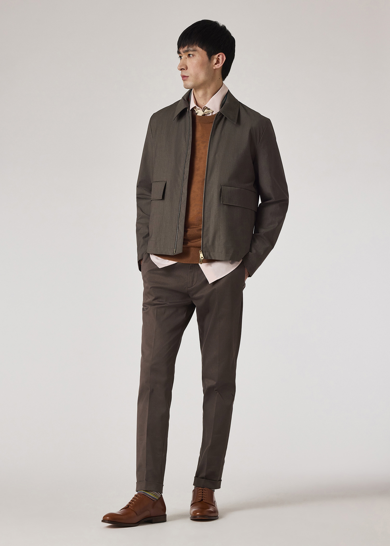 Brown Merino Wool Sweater - 5