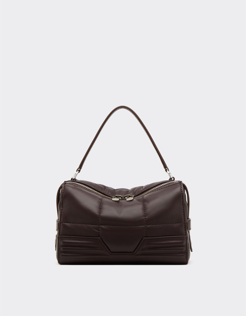 Ferrari GT Soft shoulder bag in quilted leather 1