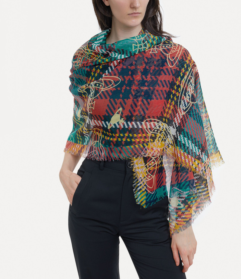 Vivienne Westwood PRINTED MACANDY SCARF outlook