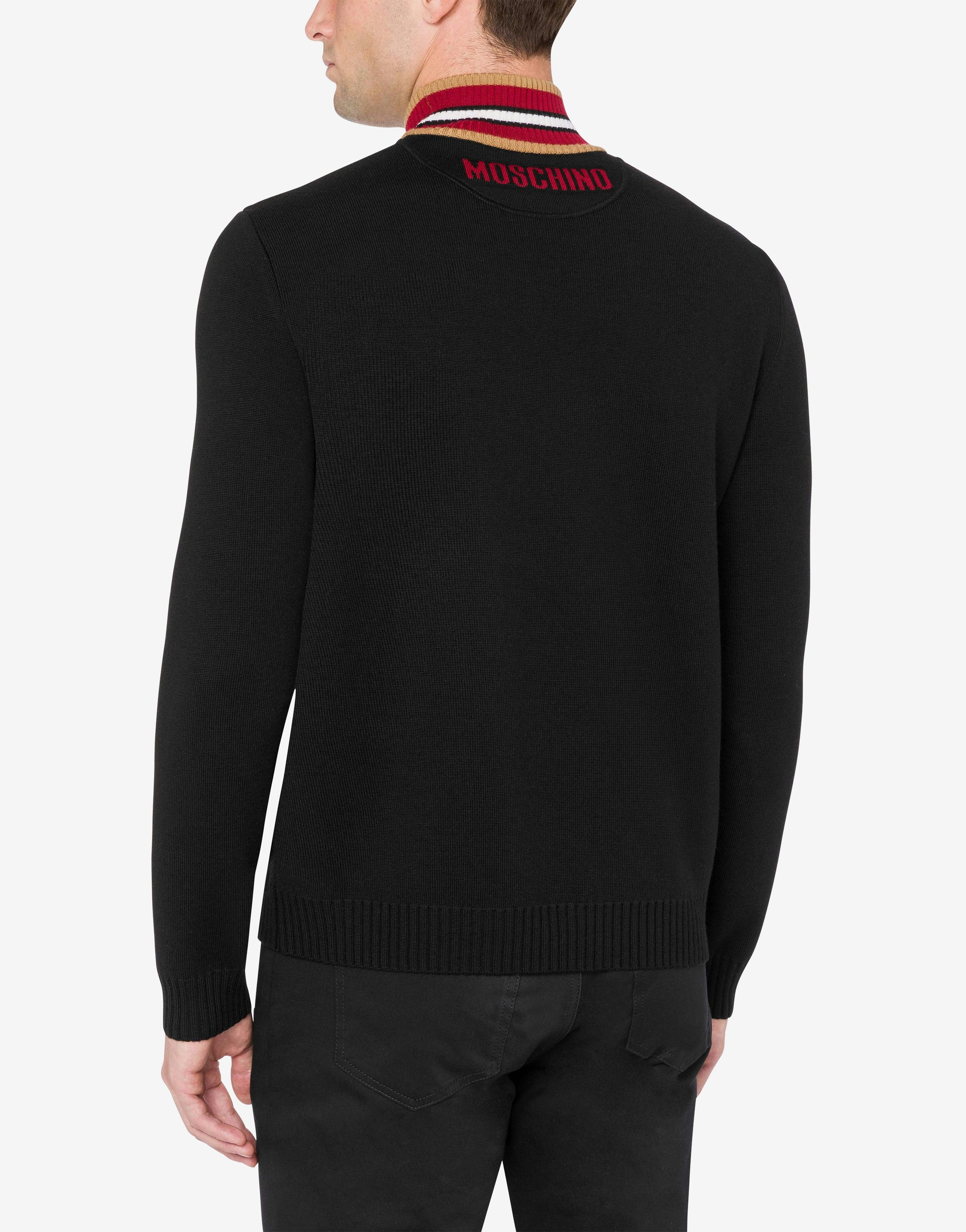 STRIPES TURTLE-NECK SWEATER - 3