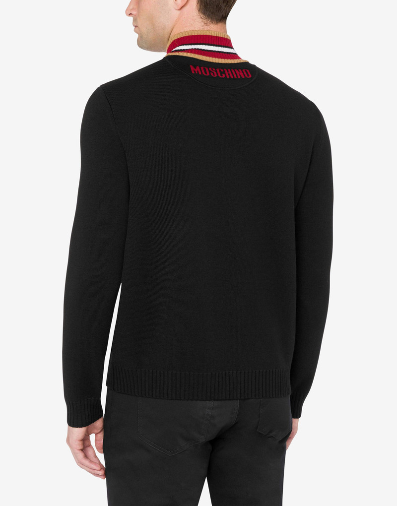 STRIPES TURTLE-NECK SWEATER 3