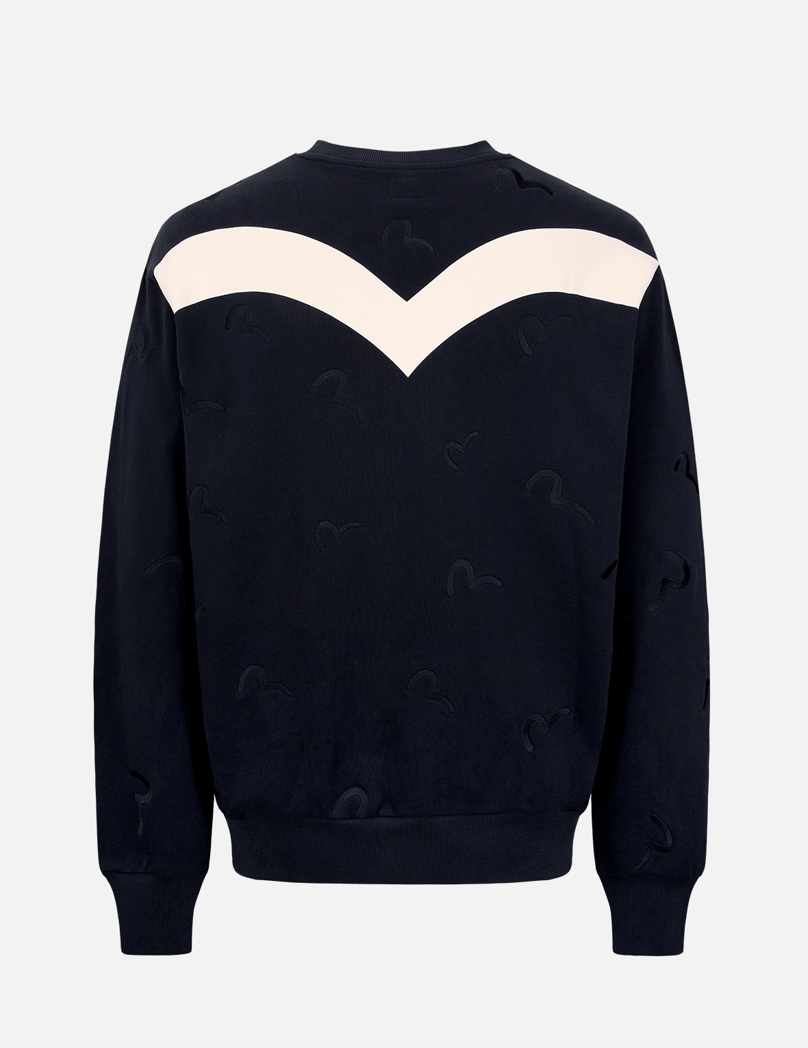 ALLOVER SEAGULL EMBROIDERY SWEATSHIRT - 2