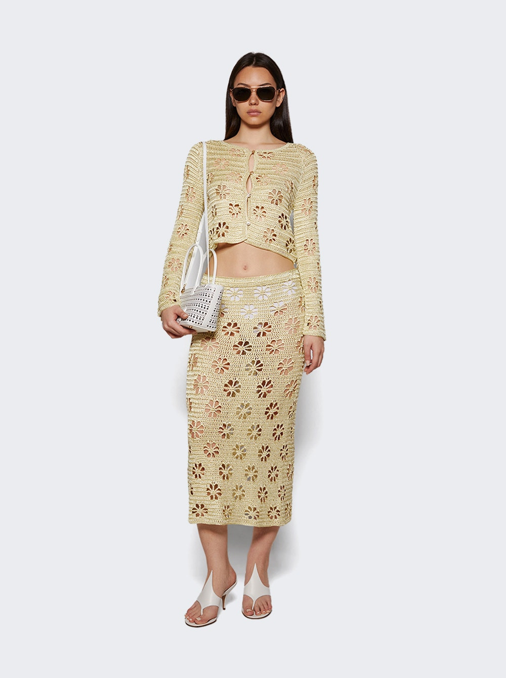 Floral Crochet Skirt Jasmine - 5