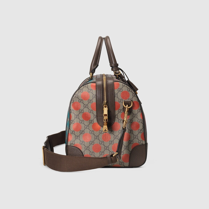 100 geometric print duffle bag 4