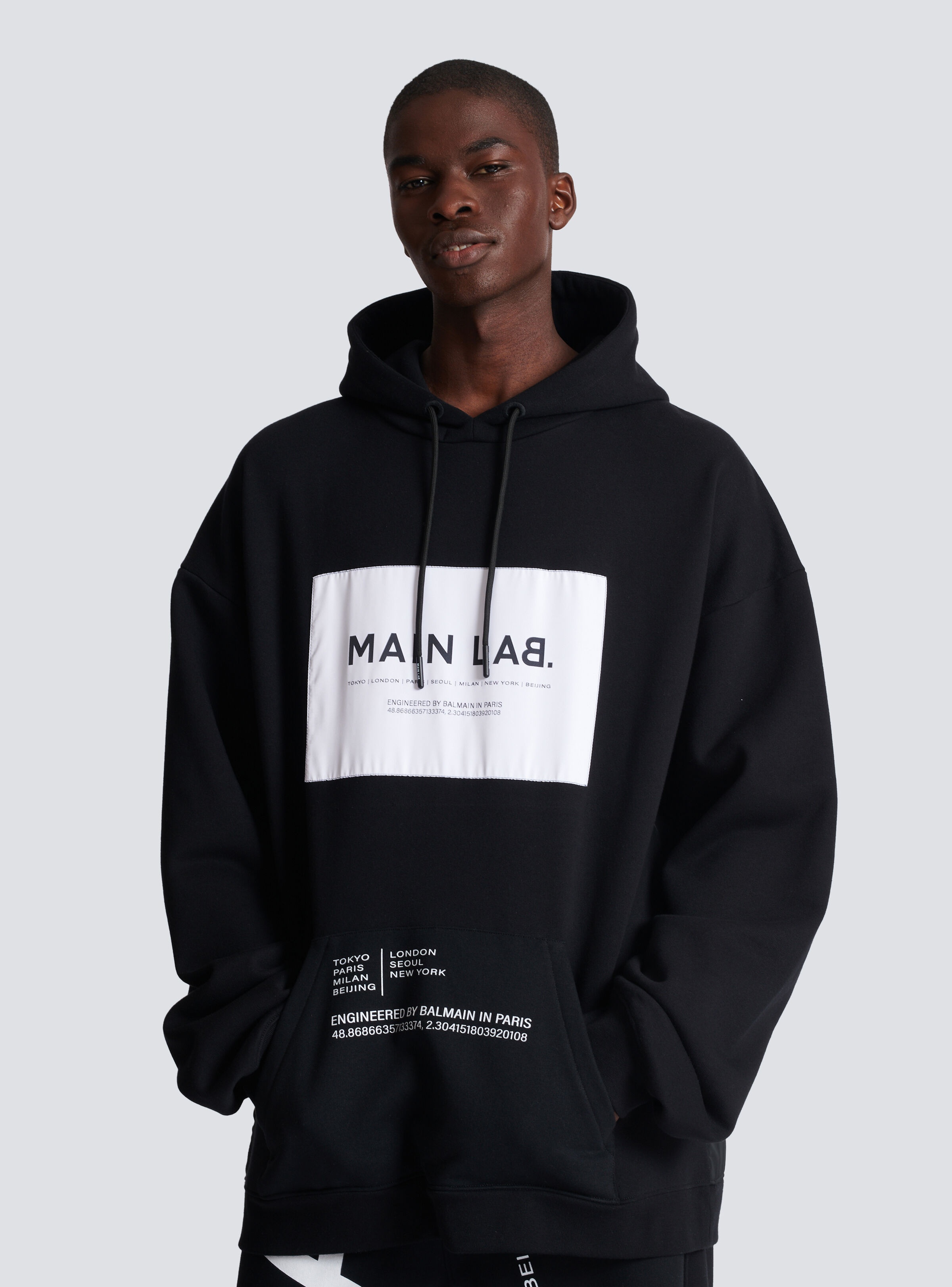 Main Lab label hoodie - 6