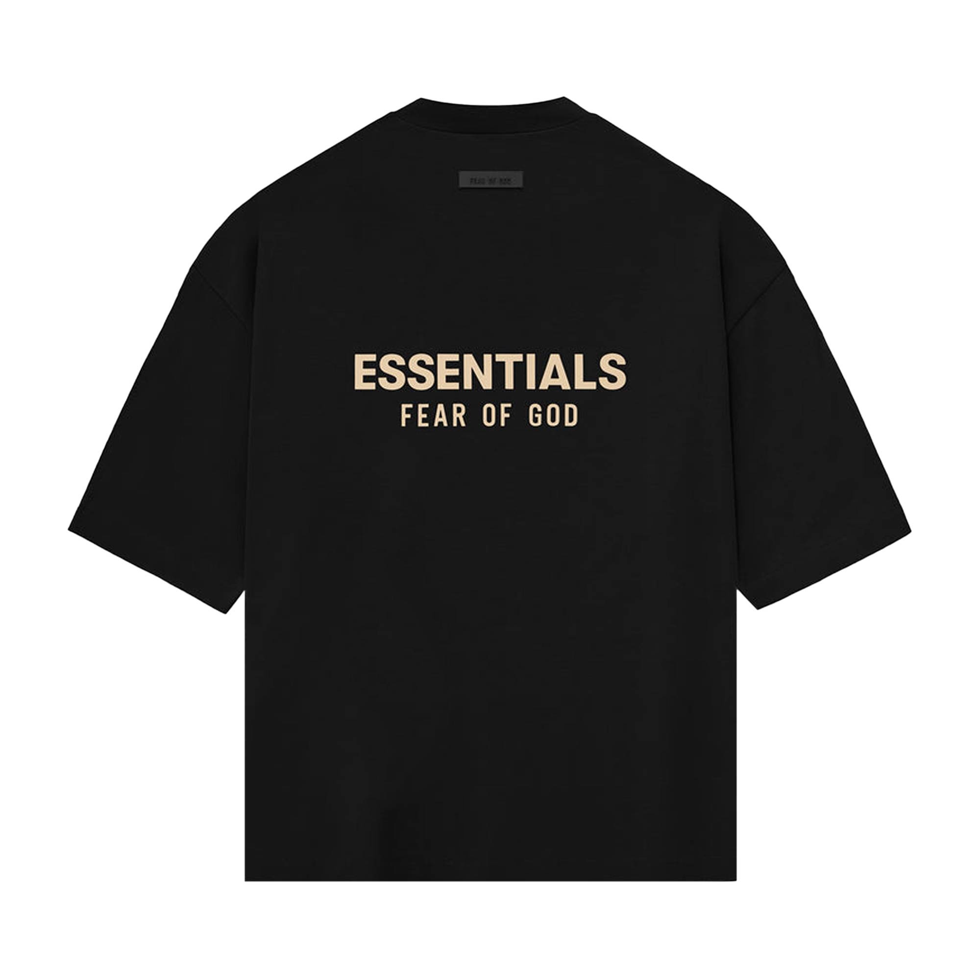 Fear of God Essentials V-Neck 'Jet Black' - 2