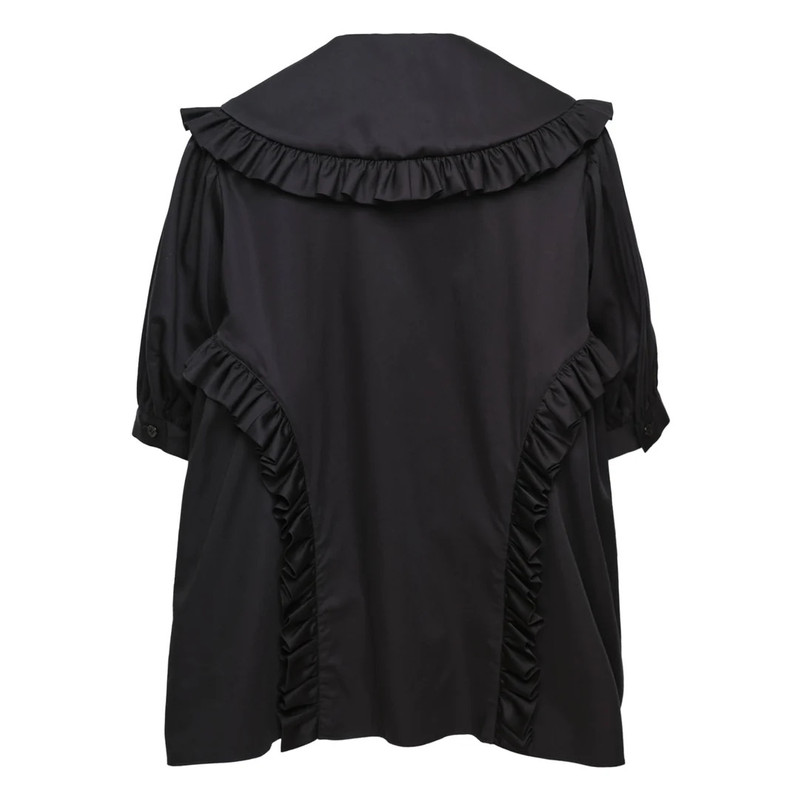 Noir Kei Ninomiya Cotton Broad Blouse outlook