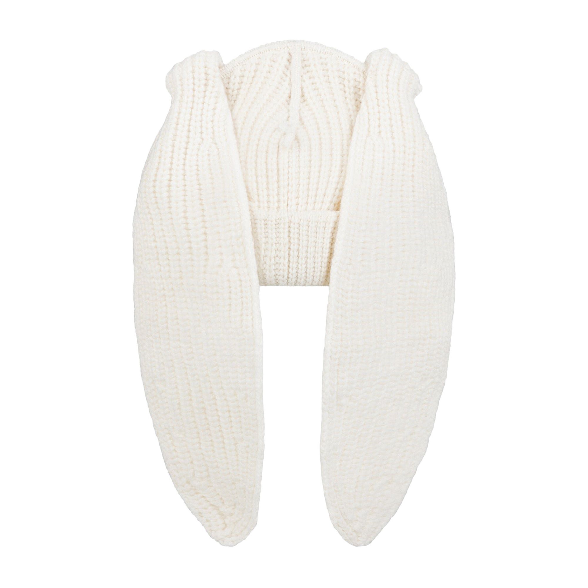 Charles Jeffrey Loverboy Chunky Rabbit Beanie 'Ecru' - 2