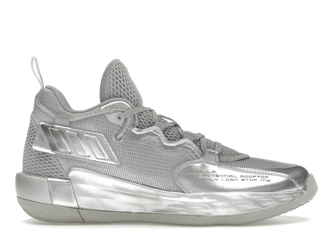 adidas Dame 7 EXTPLY Silver Metallic - 1