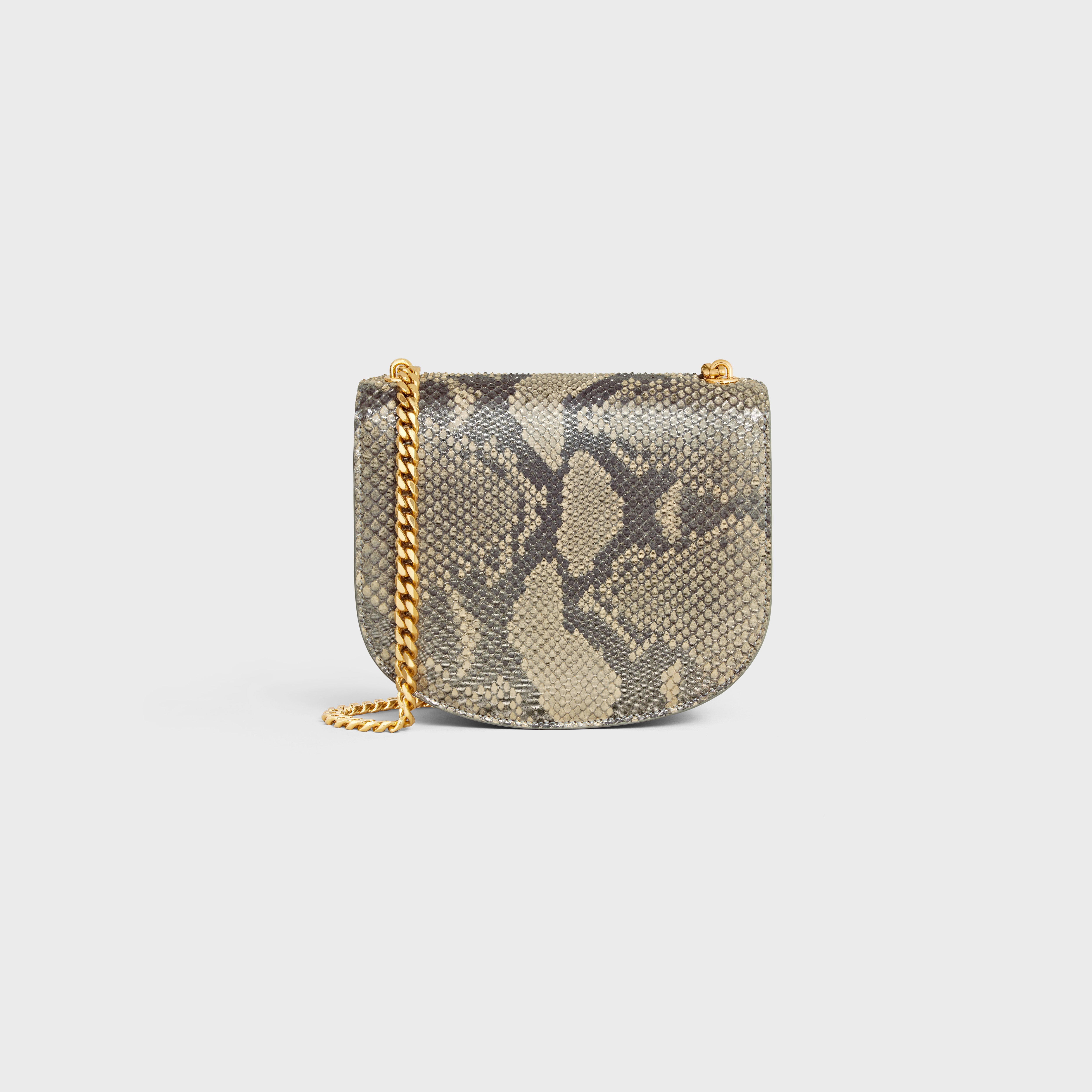 CHAIN BESACE CLEA in pearly python - 3