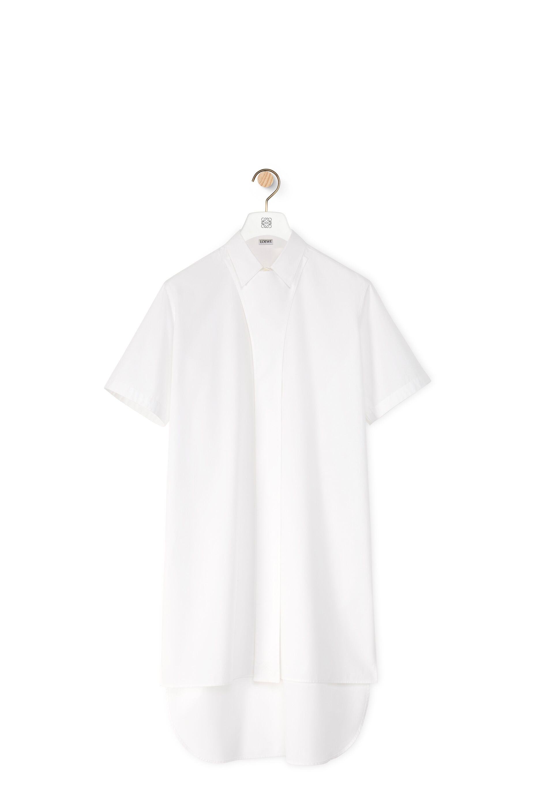 Plastron shirt in cotton - 1