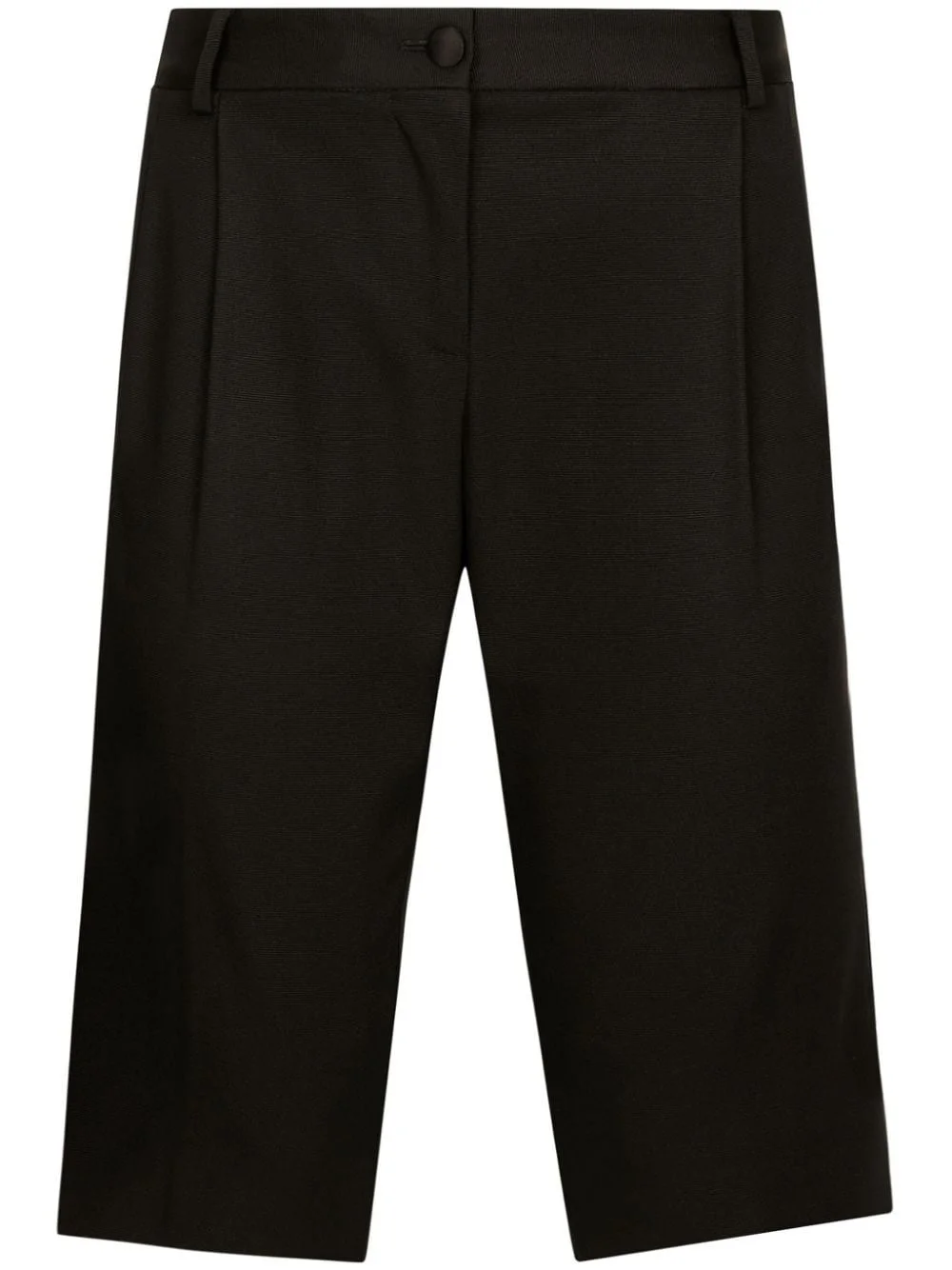 pleat-detail tailored shorts - 1