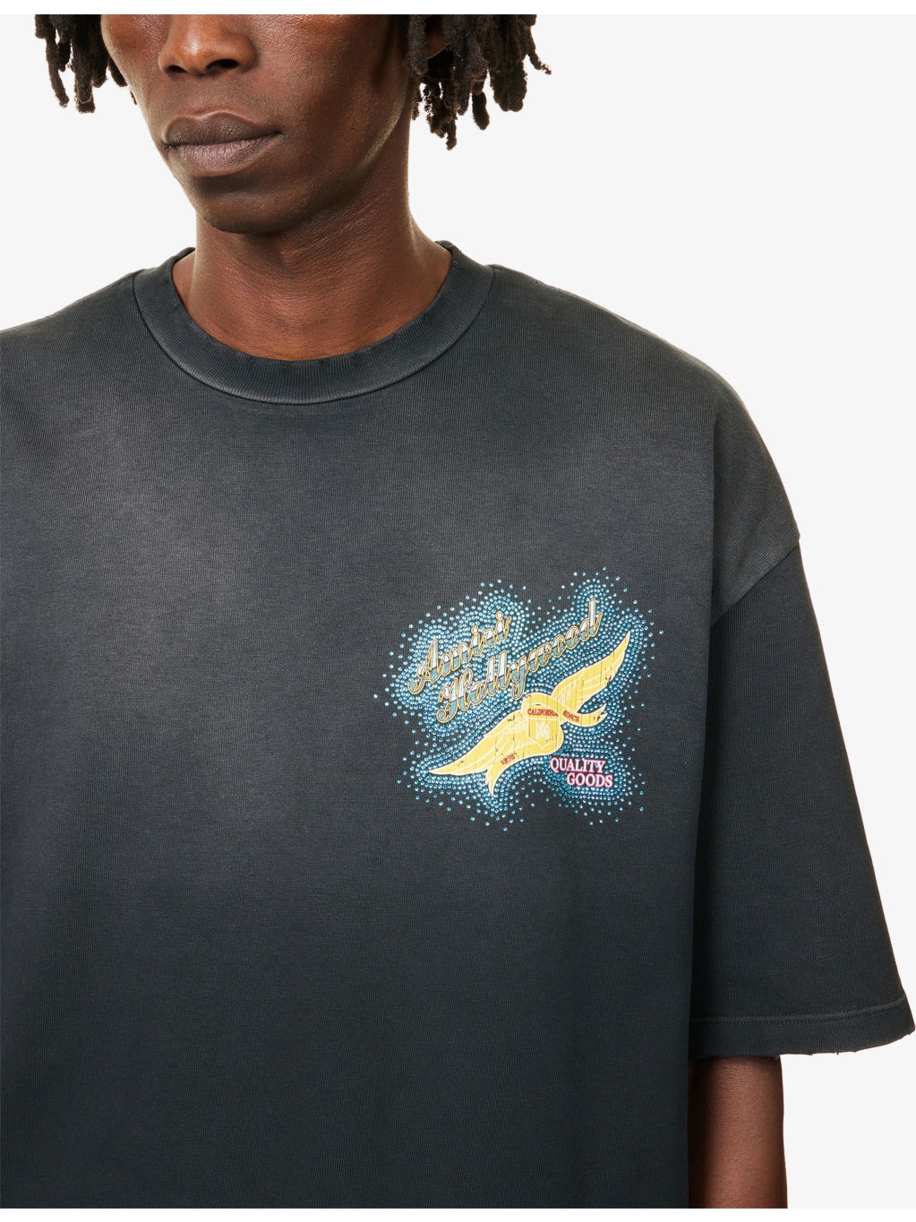 Crystal Wings Relaxed-Fit Cotton-Jersey T-Shirt - 5