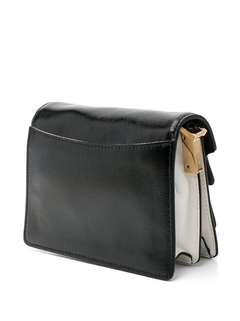 mini Trunk leather crossbody bag - 3