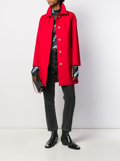 Mackintosh single breasted wool coat outlook