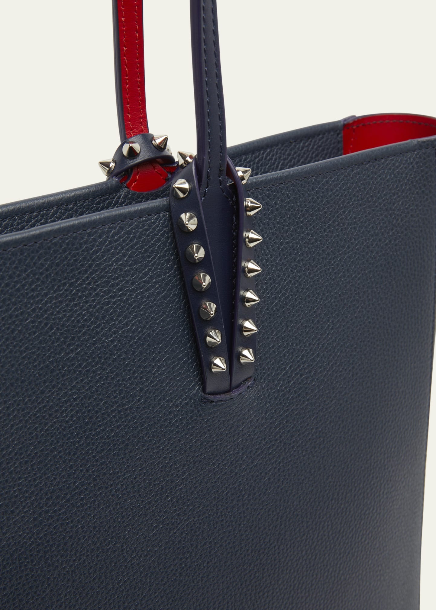 Cabata Empire Spike Tote Bag in Leather - 4