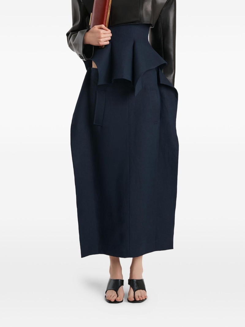 KHAITE Gorgi skirt outlook