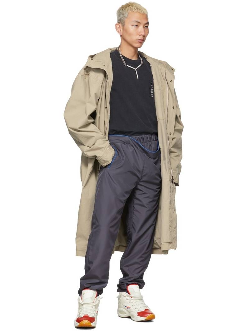 Y/Project Black Lazy Trousers outlook