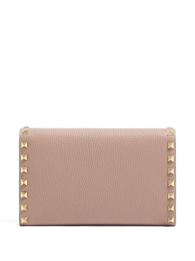 Valentino Rockstud-embellished wallet outlook