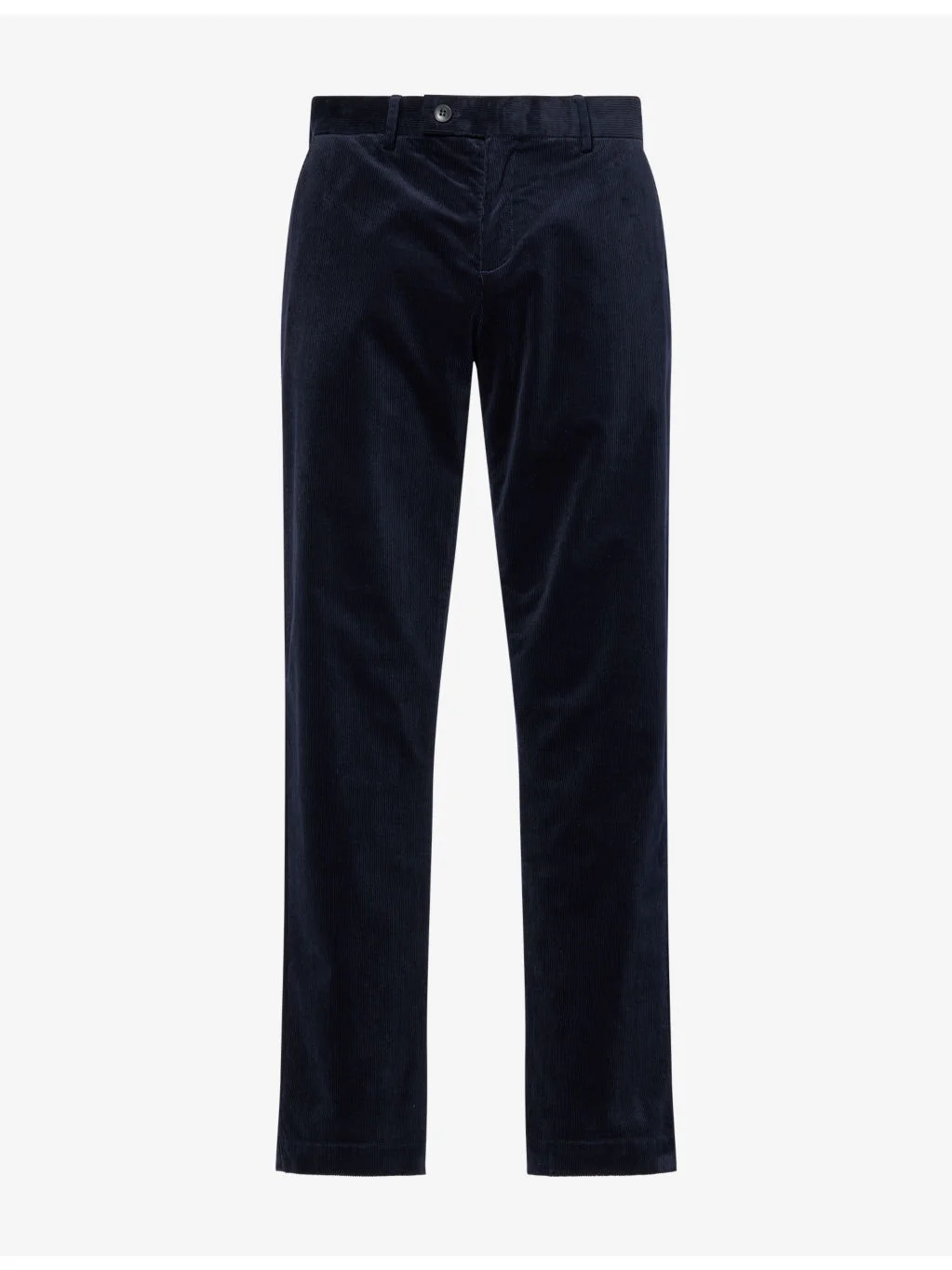 Straight-Leg Corduroy Cotton Trousers - 1