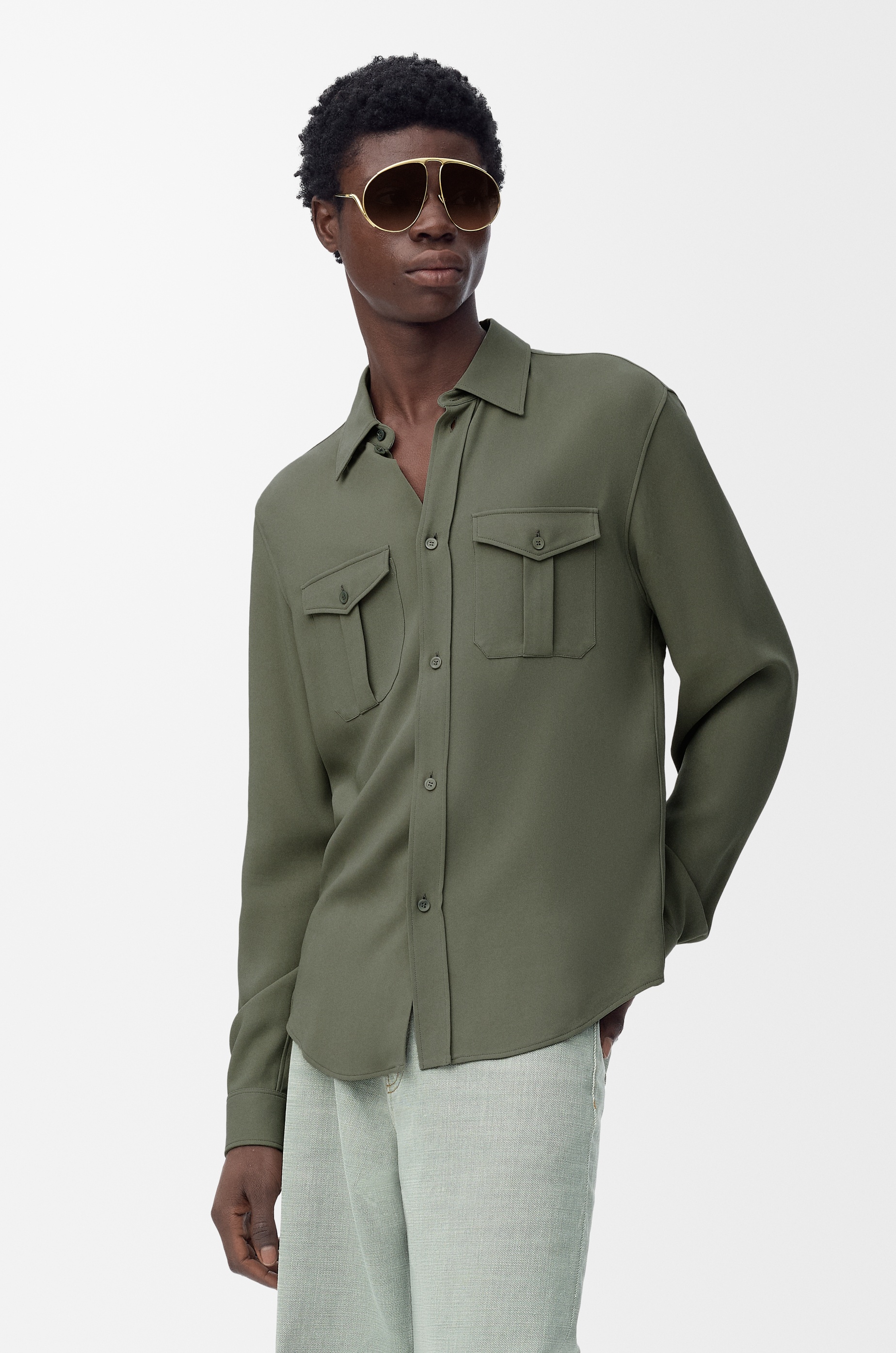 Shirt in viscose blend - 3