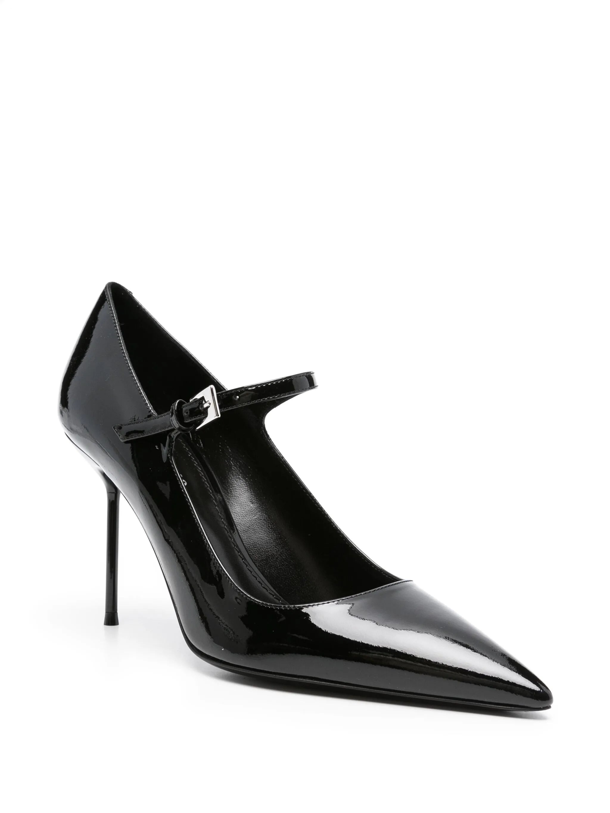 Paris Texas 90mm Leather Heeled Pumps - 4