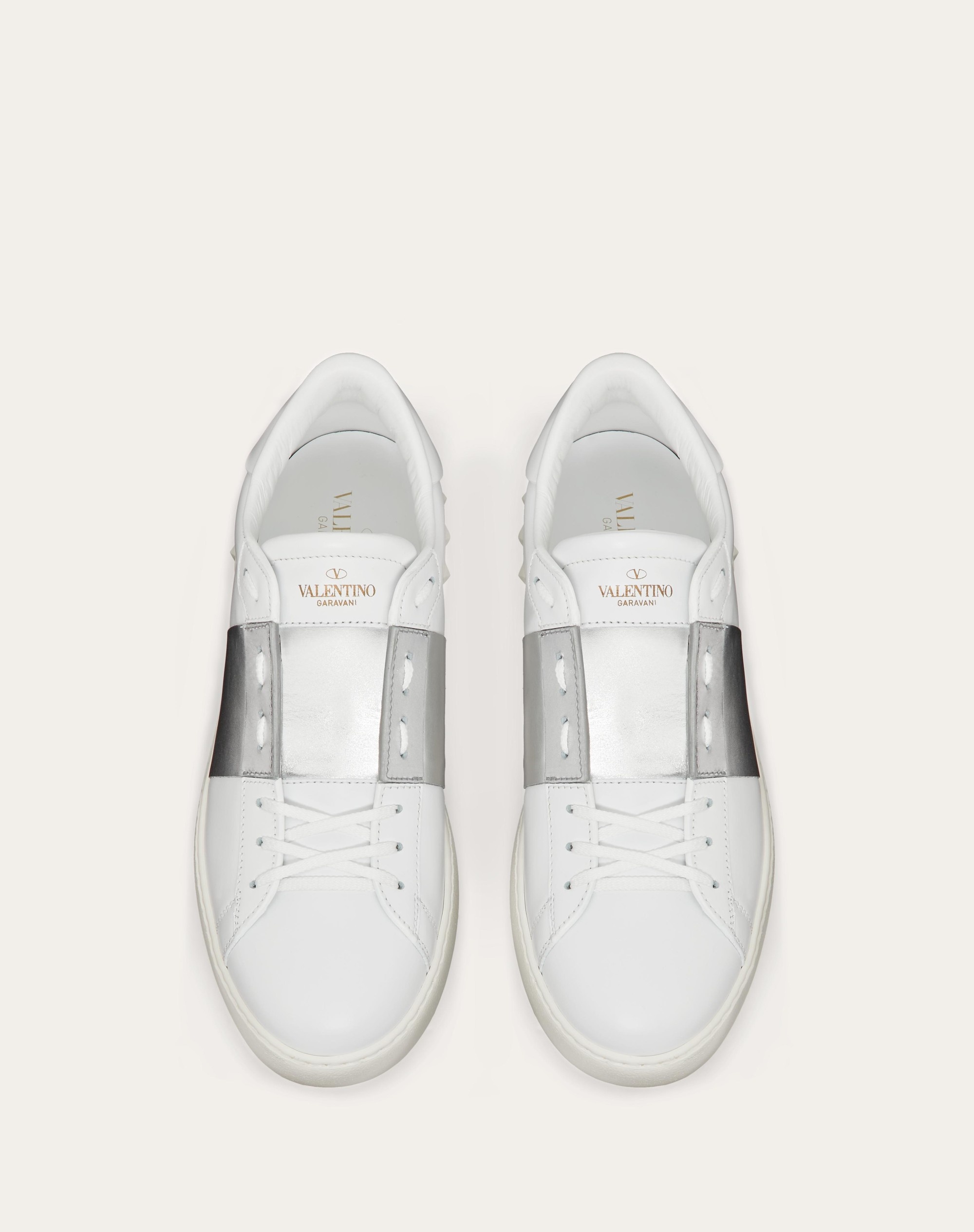OPEN SNEAKER WITH METALLIC BAND - 4