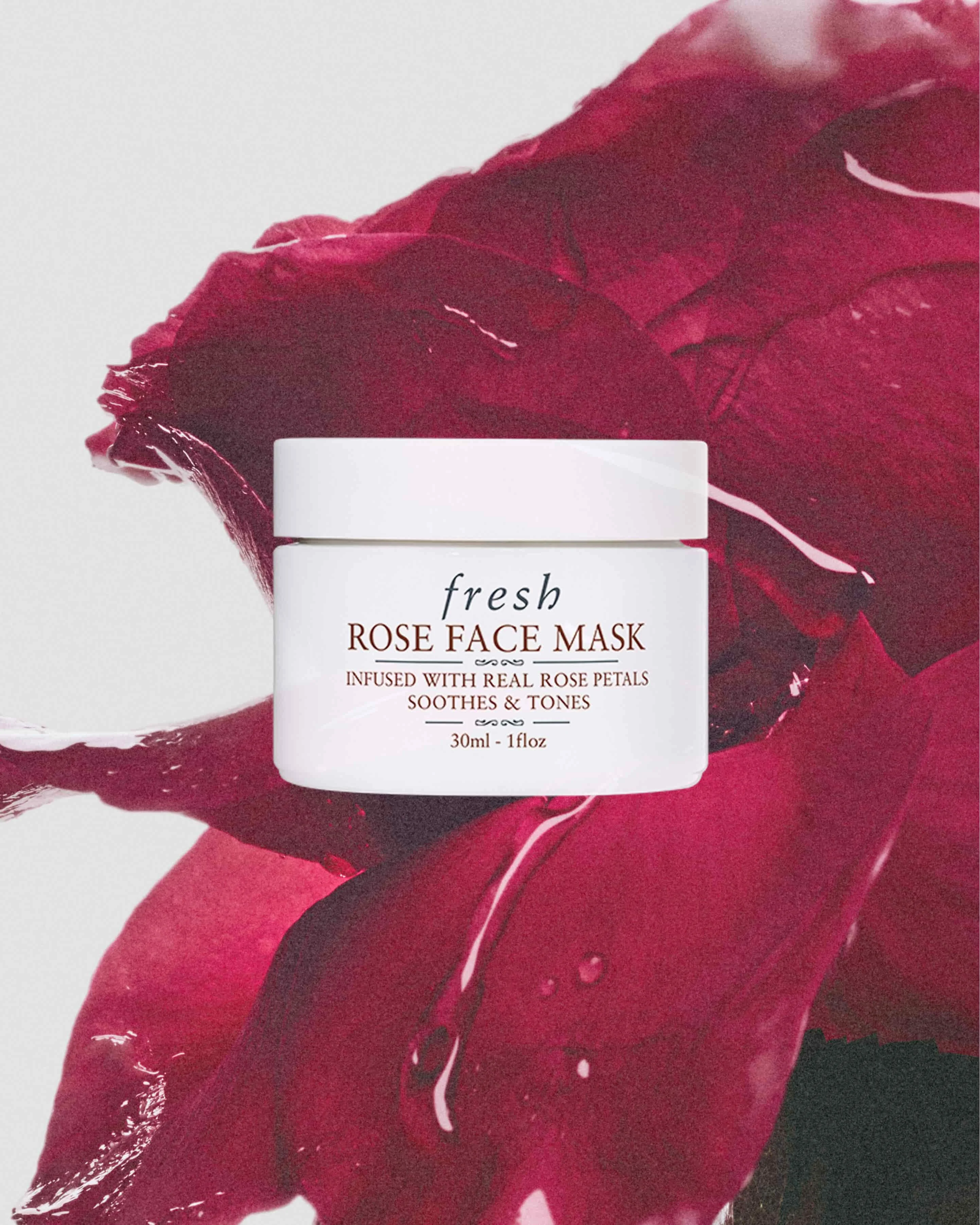 rose face mask - 1