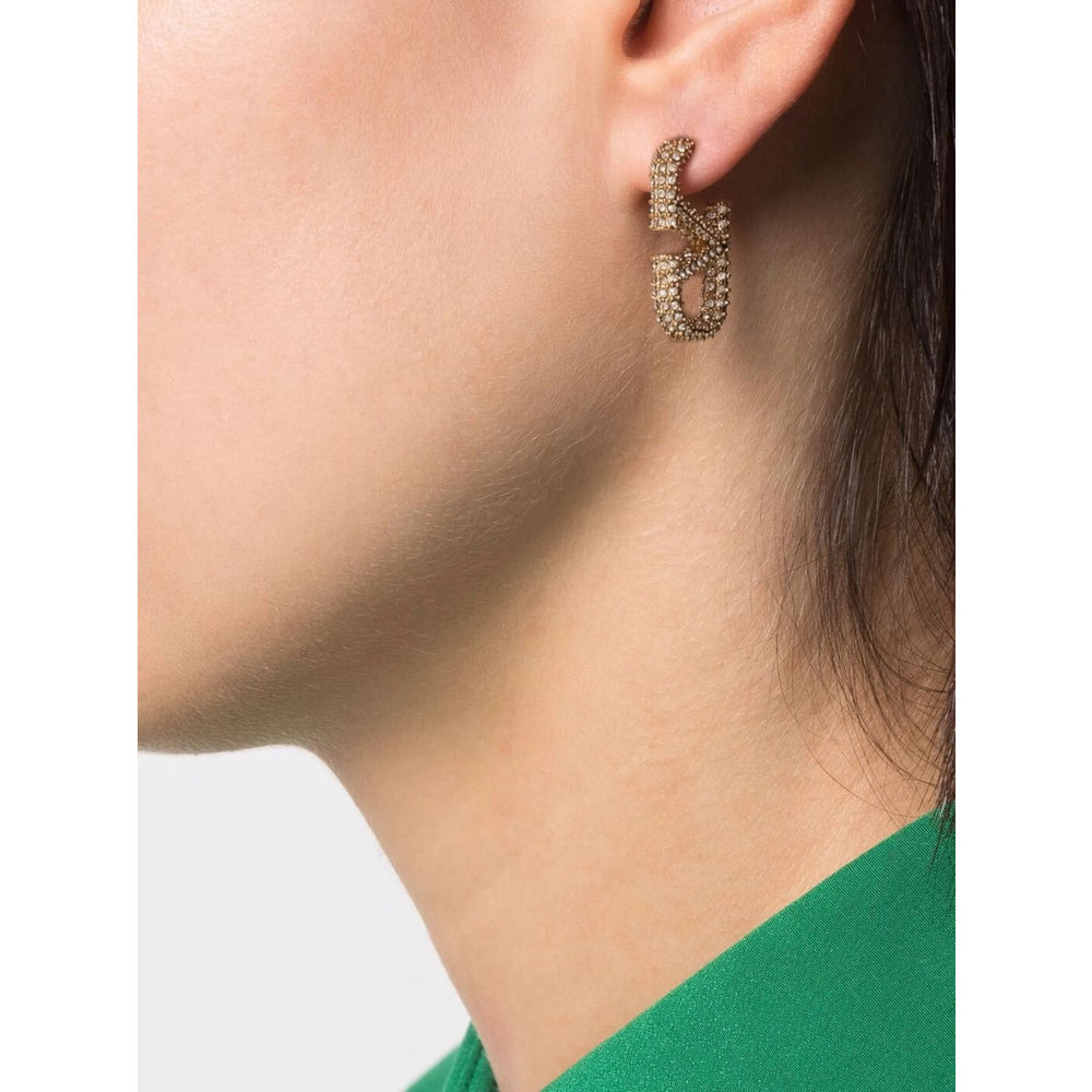 Valentino Garavani Gold Earrings Women - 2