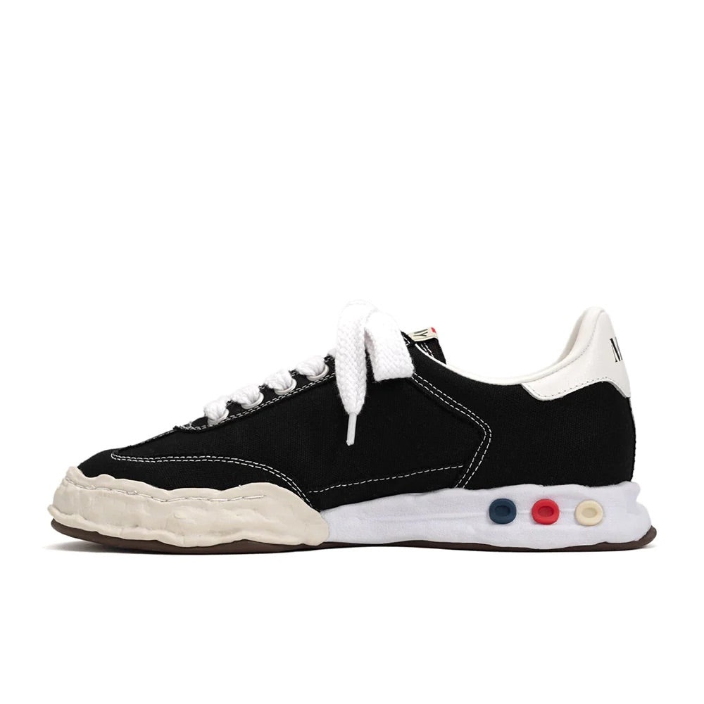 Maison MIHARA YASUHIRO HERBIE OG Sole Canvas Low-top Sneaker 'Black' A09FW704-BLK - 3